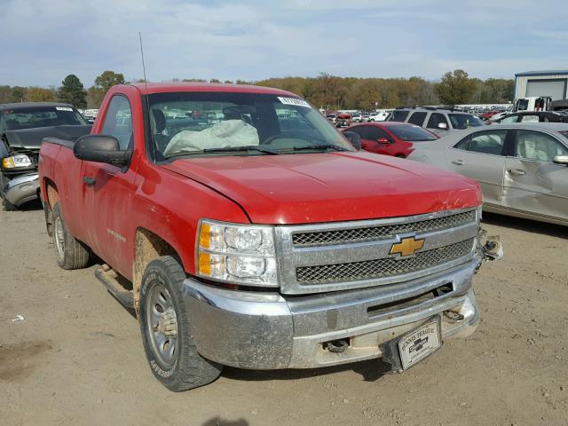 1GCNKPEA7DZ258656 - 2013 CHEVROLET SILVERADO RED photo 1