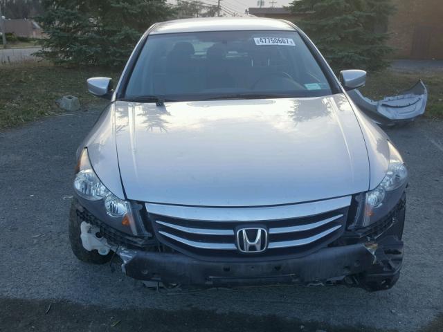 1HGCP2F35CA163507 - 2012 HONDA ACCORD LX SILVER photo 9