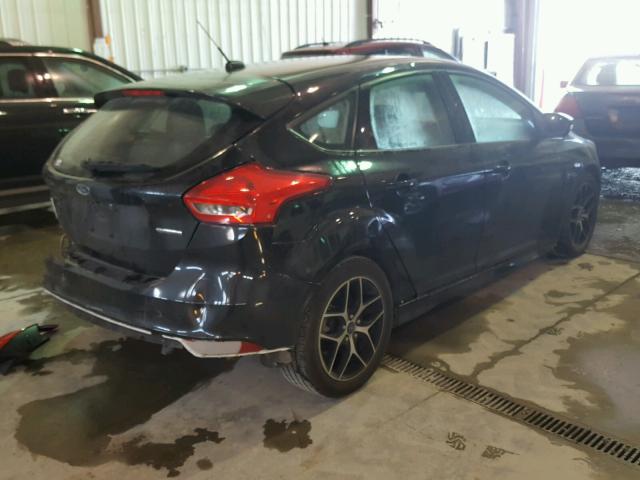 1FADP3K27FL220231 - 2015 FORD FOCUS SE BLACK photo 4