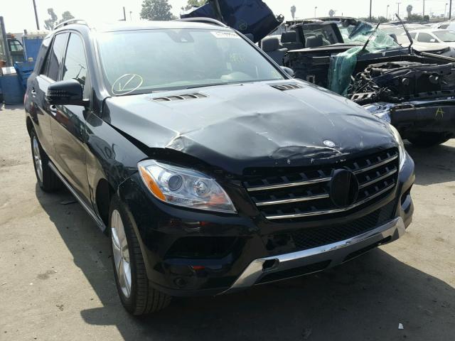 4JGDA2EB3CA001674 - 2012 MERCEDES-BENZ ML 350 BLU BLACK photo 1