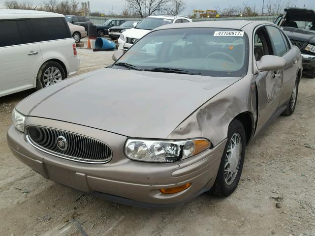 1G4HR54KX3U166696 - 2003 BUICK LESABRE LI BEIGE photo 2