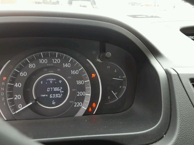 5J6RM4H71CL801134 - 2012 HONDA CR-V EXL 黑色 照片 8