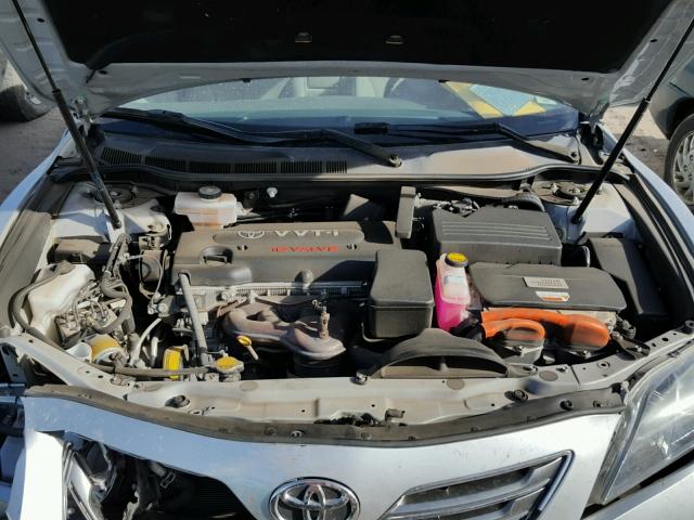 JTNBB46K873023095 - 2007 TOYOTA CAMRY NEW SILVER photo 7