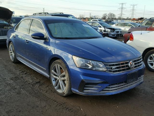 1VWDT7A35HC030192 - 2017 VOLKSWAGEN PASSAT R-L BLUE photo 1