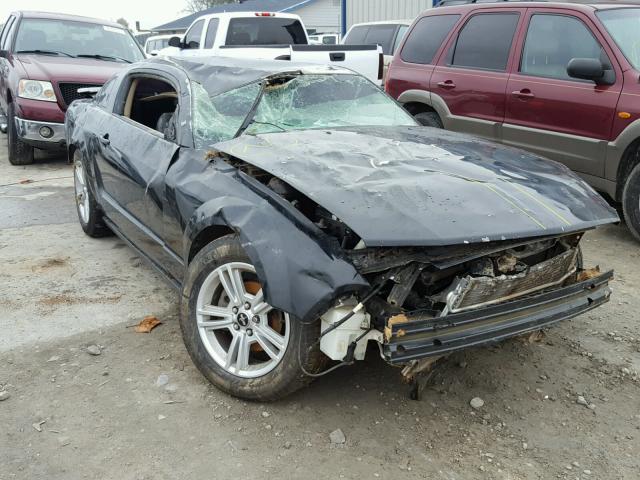 1ZVHT80N975208277 - 2007 FORD MUSTANG BLACK photo 1