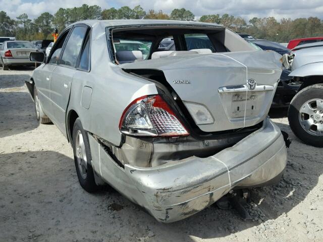 4T1BF28B0YU084863 - 2000 TOYOTA AVALON XL GRAY photo 3