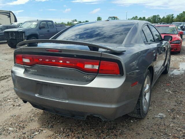 2C3CDXCT2CH303902 - 2012 DODGE CHARGER R/ GRAY photo 4