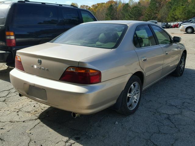 19UUA5663YA017082 - 2000 ACURA 3.2TL GOLD photo 4