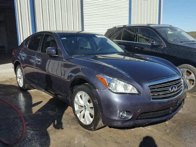 JN1BY1AR9BM375131 - 2011 INFINITI M37 X BLUE photo 1