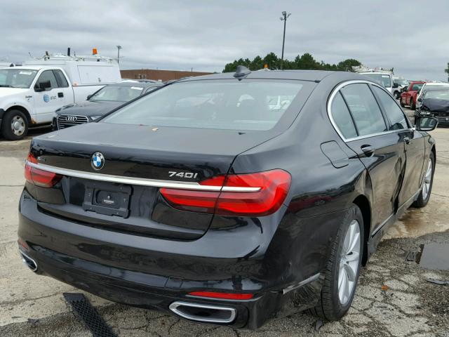 WBA7E4C5XJGV23966 - 2018 BMW 740 XI BLACK photo 4