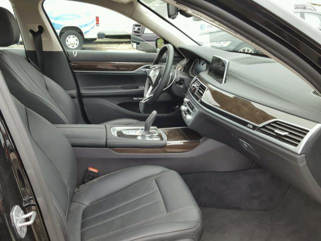 WBA7E4C5XJGV23966 - 2018 BMW 740 XI Черный фото 5