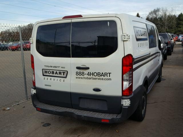 1FTNE1YG2FKB22161 - 2015 FORD TRANSIT T- WHITE photo 4