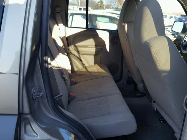 1J4GL48K87W645564 - 2007 JEEP LIBERTY SP TAN photo 6