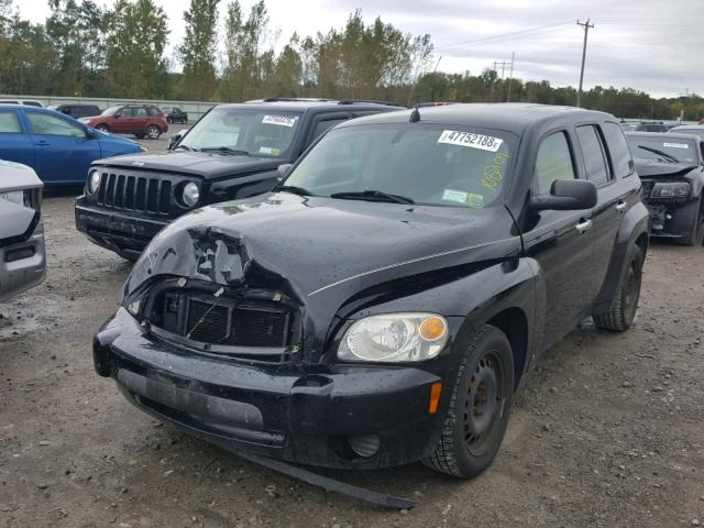 3GNBAADB4AS501191 - 2010 CHEVROLET HHR LS Negro foto 2