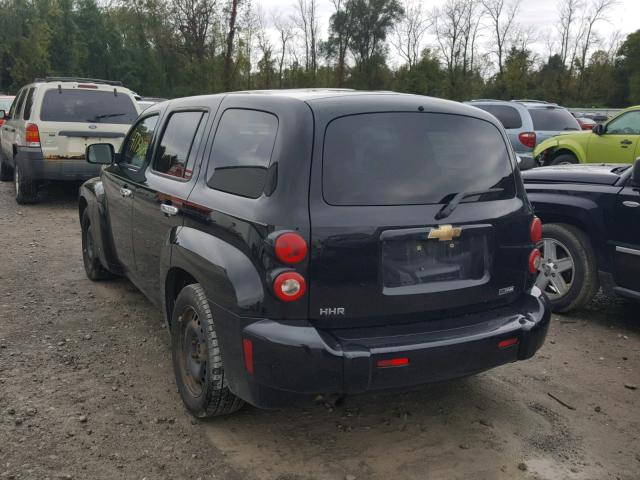 3GNBAADB4AS501191 - 2010 CHEVROLET HHR LS Negro foto 3