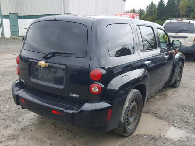 3GNBAADB4AS501191 - 2010 CHEVROLET HHR LS Negro foto 4