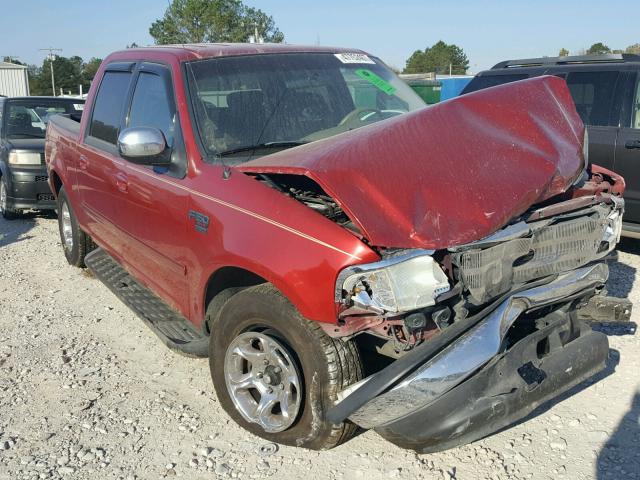 1FTRW07622KC89759 - 2002 FORD F150 SUPER RED photo 1