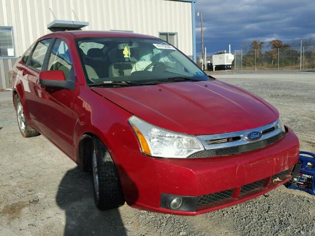 1FAHP36N69W122459 - 2009 FORD FOCUS SES RED photo 1