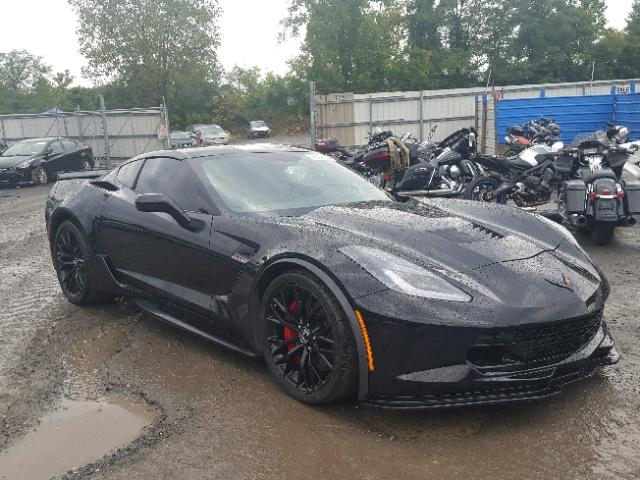 1G1YP2D65J5601250 - 2018 CHEVROLET CORVETTE Z BLACK photo 1