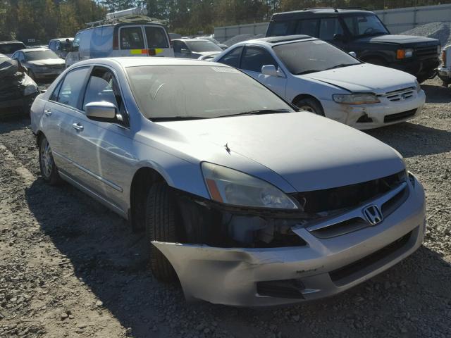 1HGCM56736A064282 - 2006 HONDA ACCORD EX SILVER photo 1