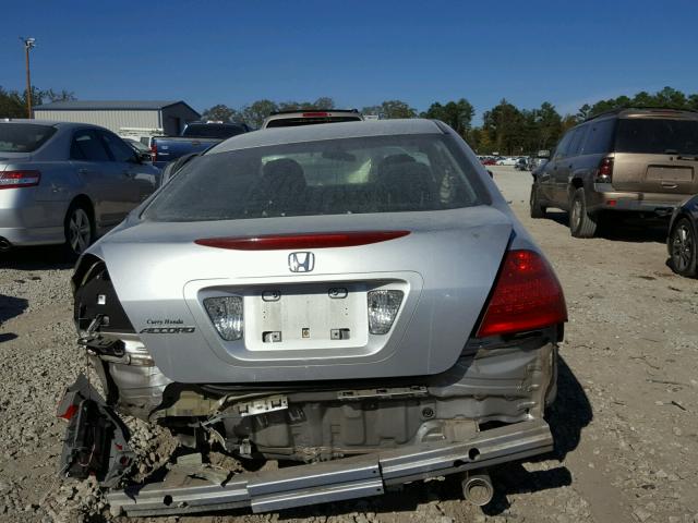 1HGCM56736A064282 - 2006 HONDA ACCORD EX SILVER photo 10