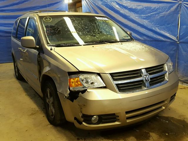 1D8HN54P88B125435 - 2008 DODGE GRAND CARA TAN photo 1