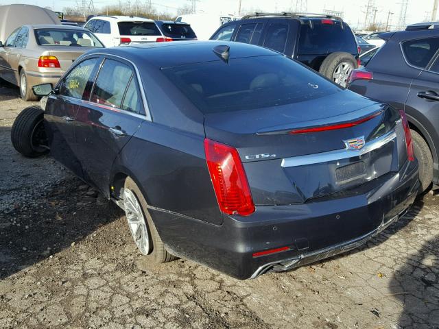 1G6AX5SX8G0103042 - 2016 CADILLAC CTS LUXURY GRAY photo 3