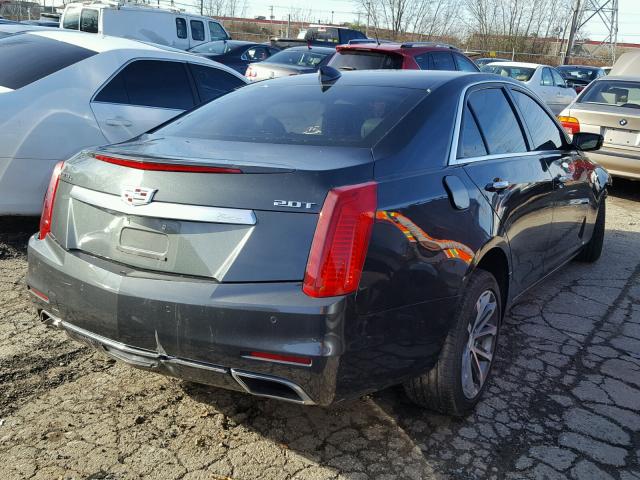 1G6AX5SX8G0103042 - 2016 CADILLAC CTS LUXURY GRAY photo 4