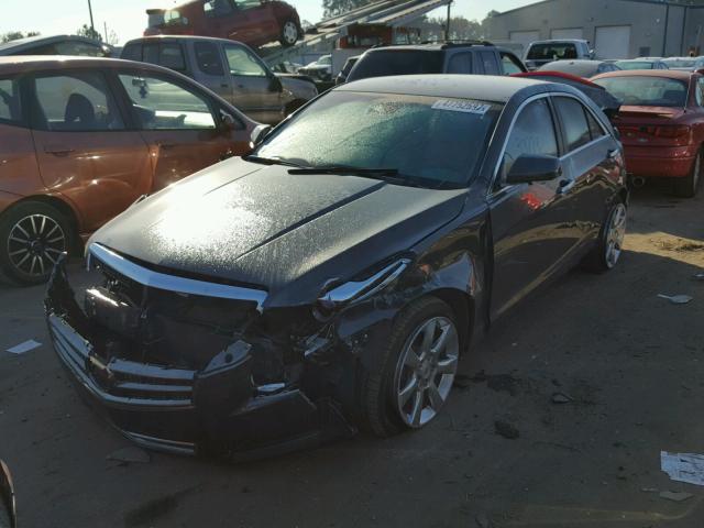 1G6AB5SX1D0125944 - 2013 CADILLAC ATS LUXURY BLUE photo 2