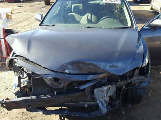 4T1BE46K08U786263 - 2008 TOYOTA CAMRY CE GRAY photo 7