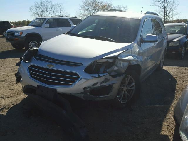 2GNALCEK4G6318428 - 2016 CHEVROLET EQUINOX LT SILVER photo 2