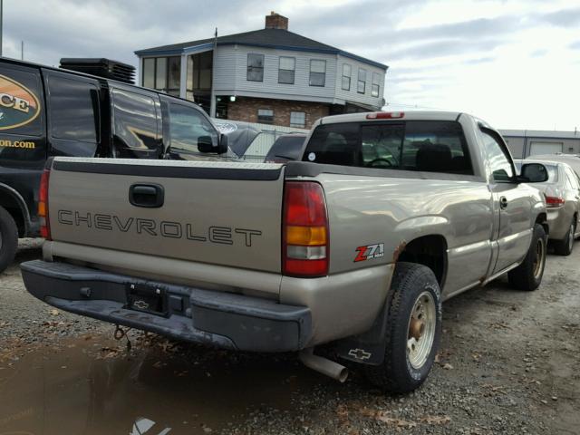 1GCEC14W01Z110870 - 2001 CHEVROLET SILVERADO GRAY photo 4