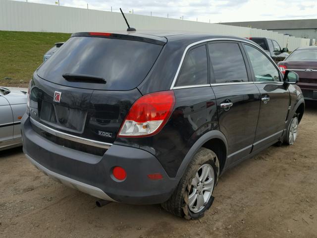 3GSCL33P48S656645 - 2008 SATURN VUE XE BLACK photo 4