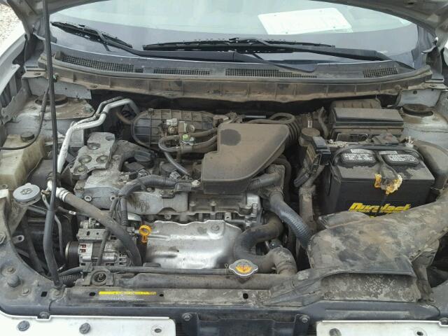 JN8AS58VX9W436865 - 2009 NISSAN ROGUE S SILVER photo 7