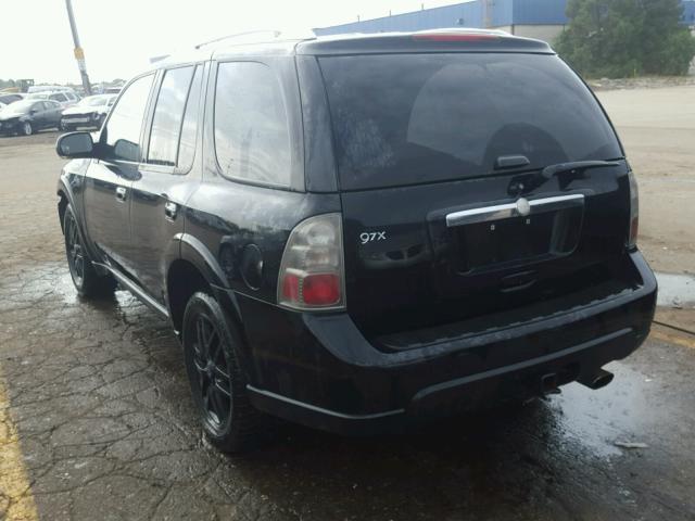 5S3ET13S582802683 - 2008 SAAB 9-7X 4.2I BLACK photo 3