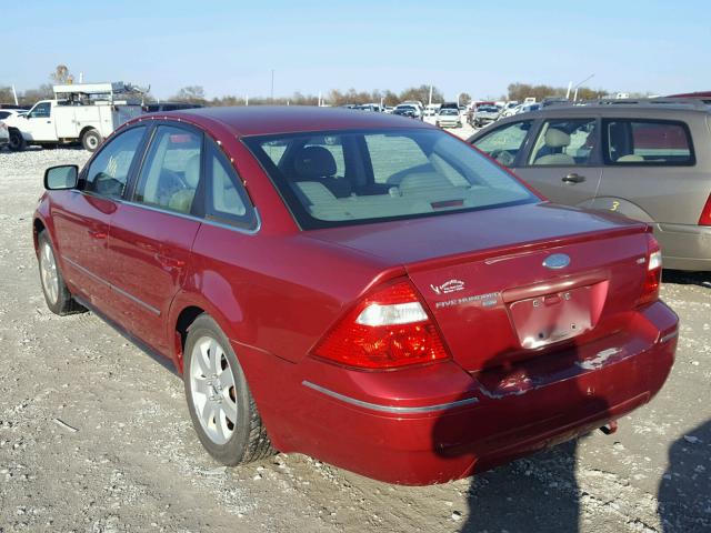 1FAFP27196G103455 - 2006 FORD FIVE HUNDR RED photo 3