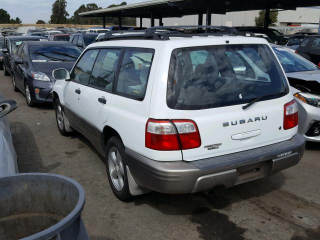 JF1SF65512H715362 - 2002 SUBARU FORESTER S SILVER photo 3