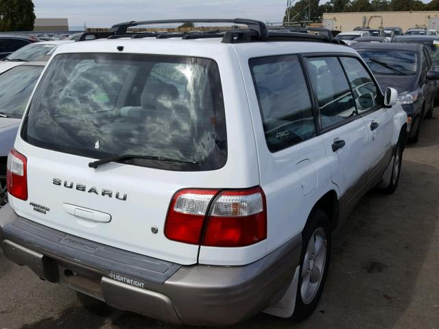 JF1SF65512H715362 - 2002 SUBARU FORESTER S SILVER photo 4