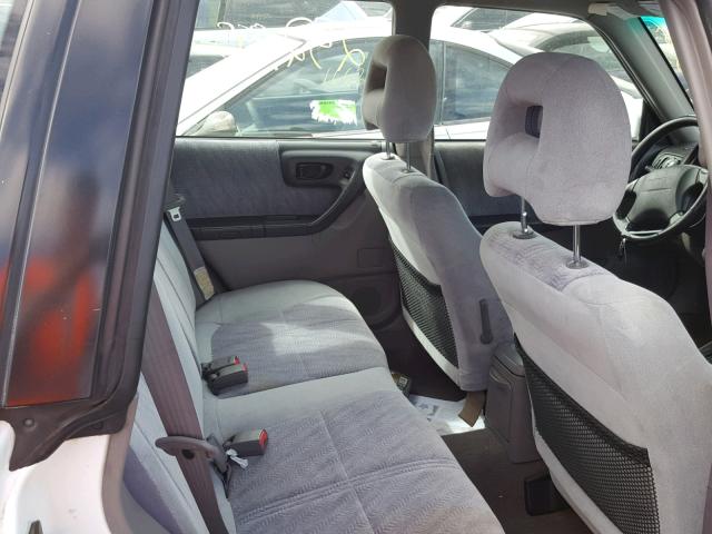 JF1SF65512H715362 - 2002 SUBARU FORESTER S SILVER photo 6