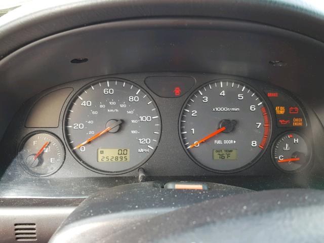 JF1SF65512H715362 - 2002 SUBARU FORESTER S SILVER photo 8