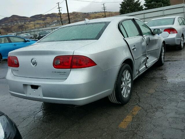 1G4HD57149U113793 - 2009 BUICK LUCERNE CX SILVER photo 4