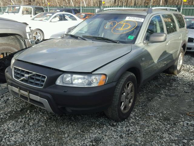 YV4SZ592061216186 - 2006 VOLVO XC70 GREEN photo 2