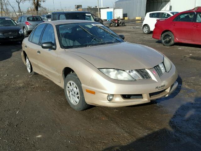 3G2JB52F74S102928 - 2004 PONTIAC SUNFIRE SL GOLD photo 1