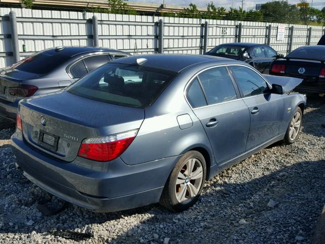 WBANV1C5XAC158170 - 2010 BMW 528 XI GRAY photo 4