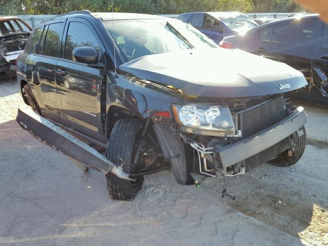 1C4NJCBA7ED742924 - 2014 JEEP COMPASS SP BLACK photo 1