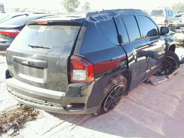 1C4NJCBA7ED742924 - 2014 JEEP COMPASS SP BLACK photo 4