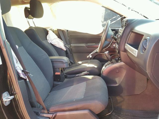 1C4NJCBA7ED742924 - 2014 JEEP COMPASS SP BLACK photo 5