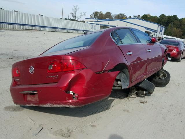 1G4HD57218U128517 - 2008 BUICK LUCERNE CX RED photo 4