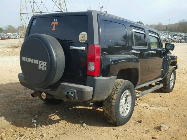 5GTDN136868160283 - 2006 HUMMER H3 BLACK photo 4