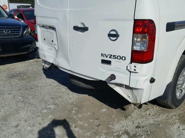 1N6AF0LY0CN101113 - 2012 NISSAN NV 2500 WHITE photo 9